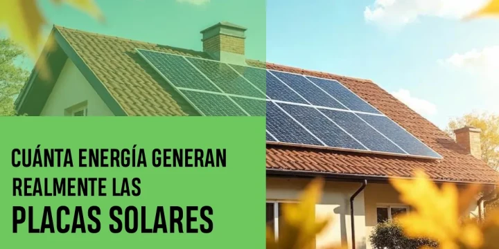 Cuánta energía generan realmente las placas solares